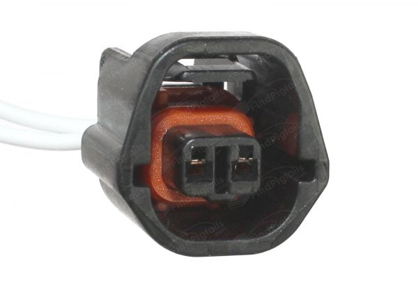 L46B2 is a 2-pin automotive connector which serves at least 16 functions for 1+ vehicles.
