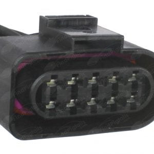 L56A10 is a 10-pin automotive connector which serves at least 104 functions for 6+ vehicles.