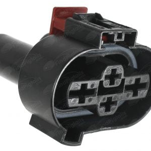 L66C4 is a 4-pin automotive connector which serves at least 12 functions for 6+ vehicles.