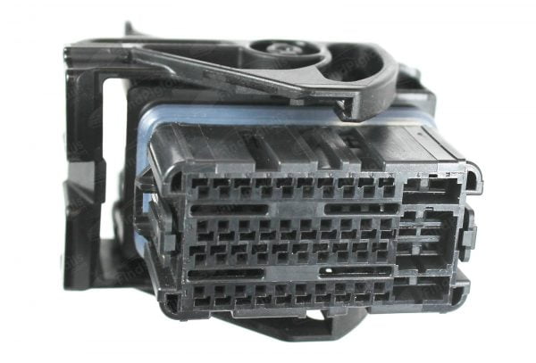 N48WBLK is a 15-pin+ automotive connector which serves at least 14 functions for 1+ vehicles.