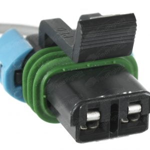 R12A2 is a 2-pin automotive connector which serves at least 69 functions for 1+ vehicles.