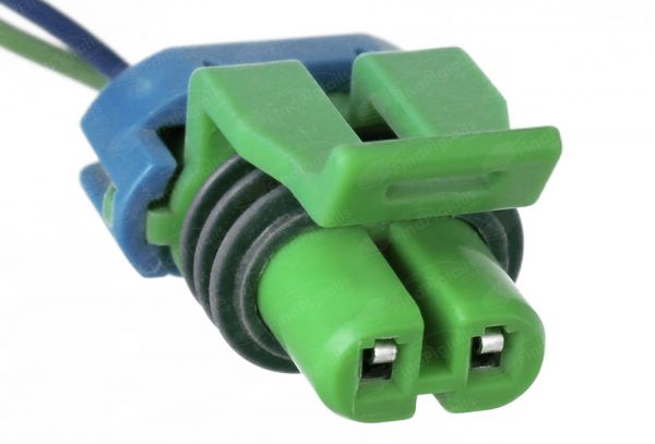 R12B2 is a 2-pin automotive connector which serves at least 325 functions for 1+ vehicles.