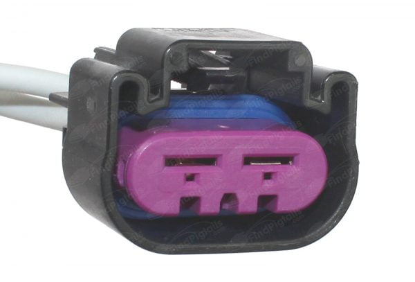 R14A2 is a 2-pin automotive connector which serves at least 98 functions for 1+ vehicles.