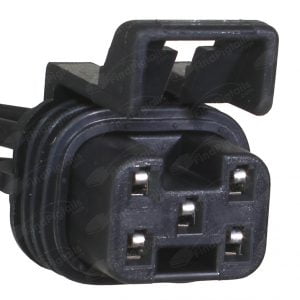 R41B5 is a 5-pin automotive connector which serves at least 50 functions for 1+ vehicles.