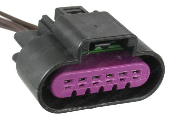 R45A6 is a 6-pin automotive connector which serves at least 21 functions for 1+ vehicles.