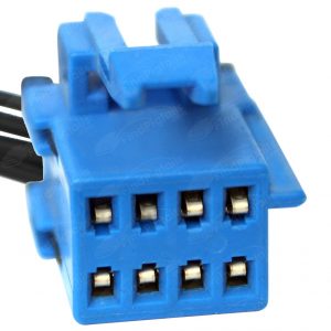R45B8 is a 8-pin automotive connector which serves at least 8 functions for 1+ vehicles.