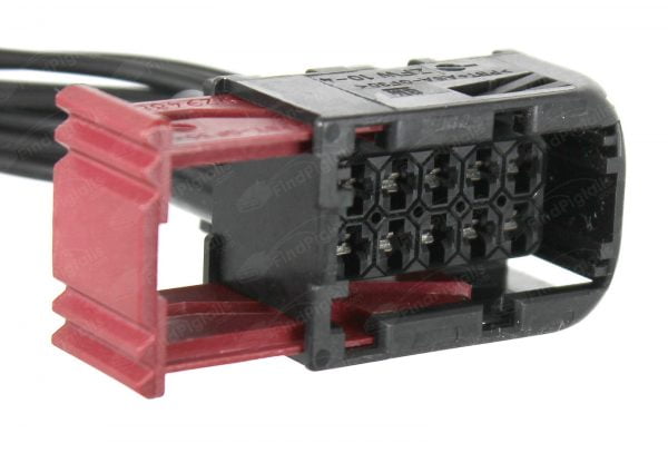 R53A10 is a 10-pin automotive connector which serves at least 28 functions for 1+ vehicles.