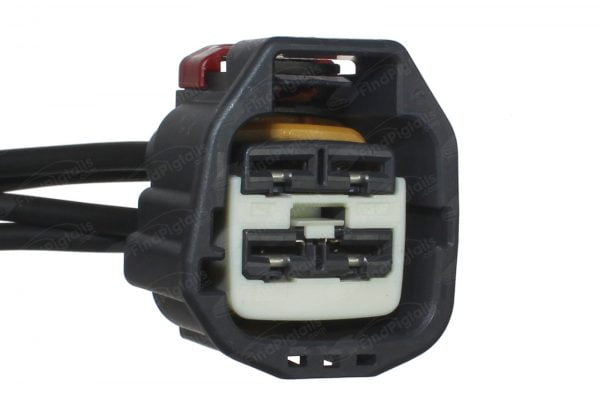 R54B4 is a 4-pin automotive connector which serves at least 57 functions for 1+ vehicles.