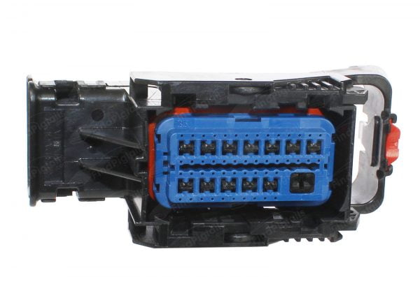 R85B49 is a 15-pin+ automotive connector which serves at least 4 functions for 1+ vehicles.