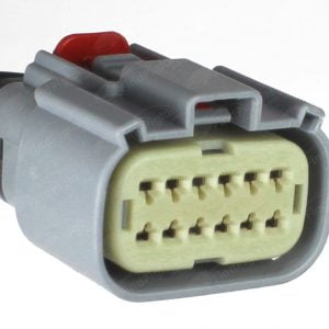 T22C12 is a 12-pin automotive connector which serves at least 6 functions for 1+ vehicles.