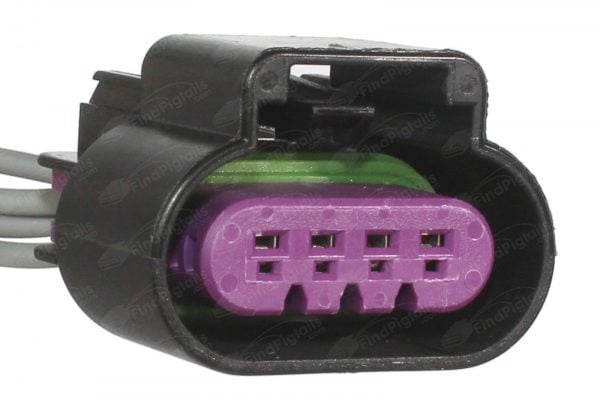 T56C4 is a 4-pin automotive connector which serves at least 106 functions for 1+ vehicles.