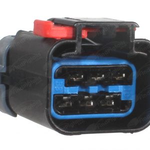 T61C6 is a 6-pin automotive connector which serves at least 121 functions for 1+ vehicles.