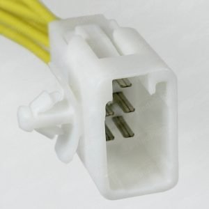 Y310B6 is a 6-pin automotive connector which serves at least 4 functions for 1+ vehicles.