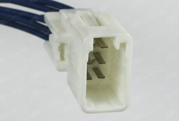 Y42B6 is a 6-pin automotive connector which serves at least 4 functions for 1+ vehicles.