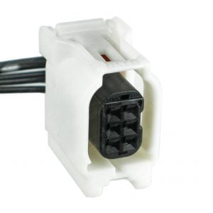 Y510C6 is a 6-pin automotive connector which serves at least 25 functions for 1+ vehicles.