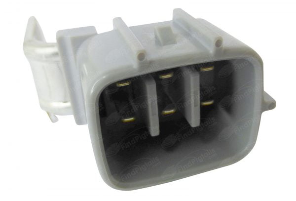 Y59B6 is a 6-pin automotive connector which serves at least 2 functions for 1+ vehicles.