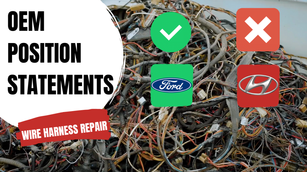 oem position statements wire repair