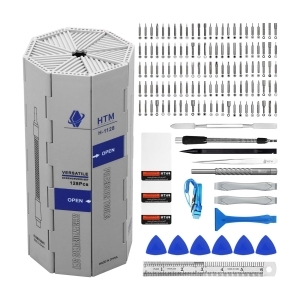 128-in-1 Precision Screwdriver & Connector Repair Kit