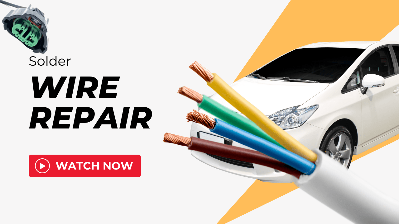 Automotive Connectors Prepare your wires for solder repair
