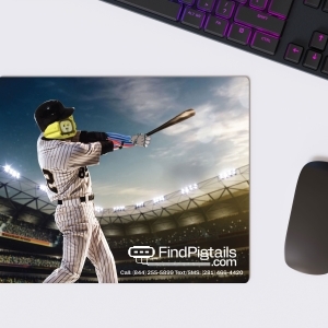 FindPigtails Mousepad – “Mr. Pigtail Grand Slam” Edition