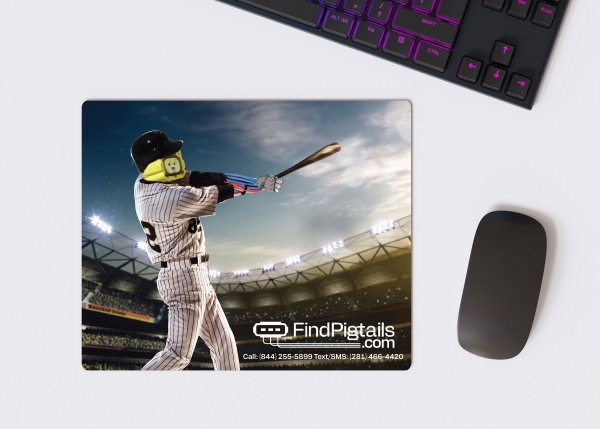 FindPigtails Mousepad – “Mr. Pigtail Grand Slam” Edition