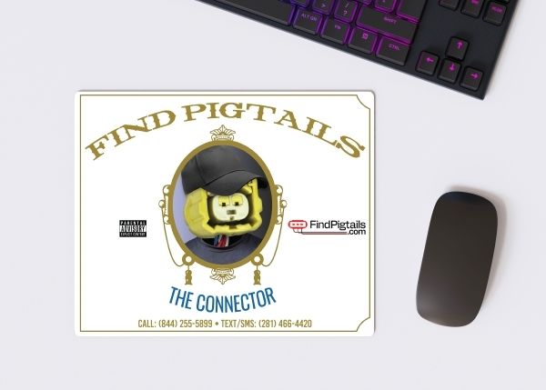 FindPigtails Mousepad – “The Connector” Edition